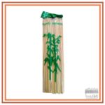 یک بسته سیخ کباب چوبی 30 سانتی متری _ 100 عددی- کد 8000