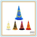 کلاه تولد زری دار -  کد 304