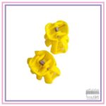 کلیپس مو سایز متوسط- رنگ زرد- 4 عددی