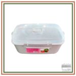 ظرف فریزری پلاستیکی مستطیلی ادنا سایز متوسط- کد 8000