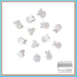 گیره مو دخترانه یک عددی - سفید